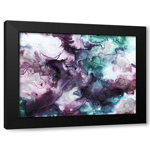 Dark Couds Black Modern Wood Framed Art Print with Double Matting by Villa, Mlli