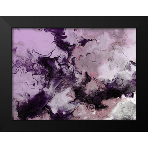 Darker Couds Black Modern Wood Framed Art Print by Villa, Mlli