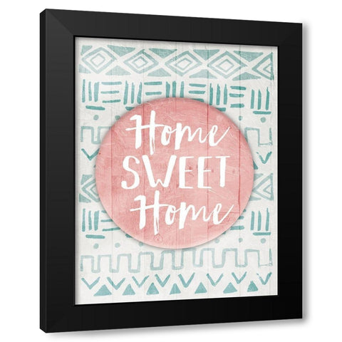 Tribe Phrase Soft Two Black Modern Wood Framed Art Print with Double Matting by Villa, Mlli