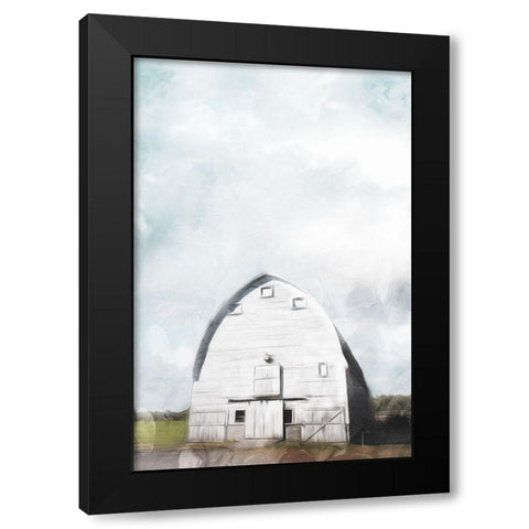 Sky Barn Black Modern Wood Framed Art Print by Villa, Mlli