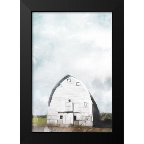 Sky Barn Black Modern Wood Framed Art Print by Villa, Mlli