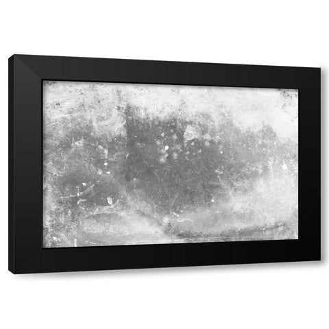 Metallic Wall Black Modern Wood Framed Art Print with Double Matting by Villa, Mlli