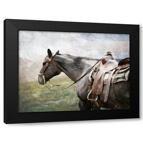 Take A Ride Black Modern Wood Framed Art Print with Double Matting by Villa, Mlli