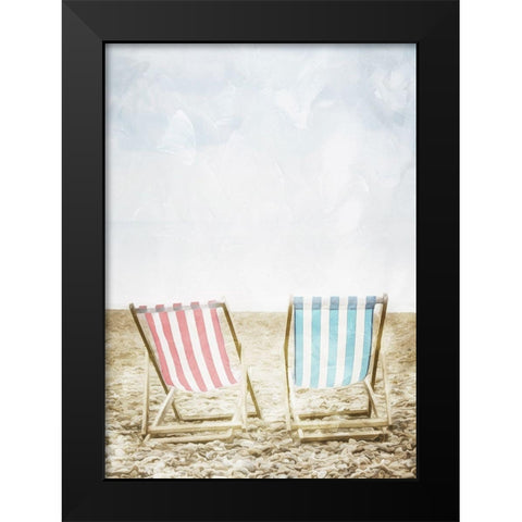 Lets Look Further Out Black Modern Wood Framed Art Print by Villa, Mlli