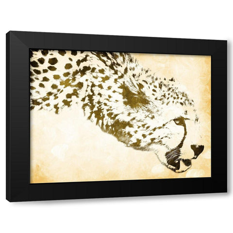 Want A Drink Black Modern Wood Framed Art Print with Double Matting by Villa, Mlli