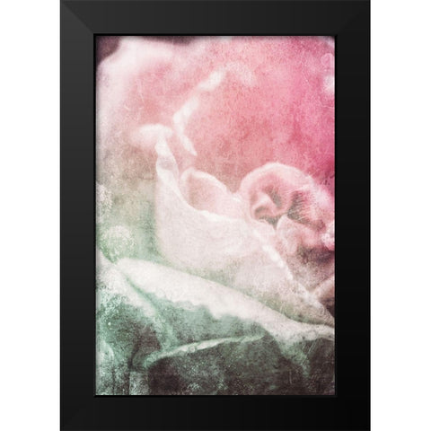 Bushel Of Tropical Black Modern Wood Framed Art Print by Villa, Mlli