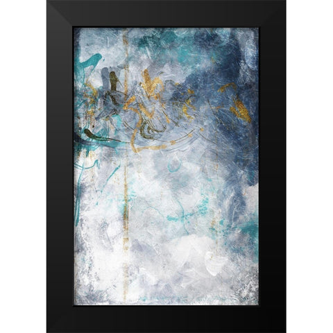 Angelas Room Black Modern Wood Framed Art Print by Villa, Mlli