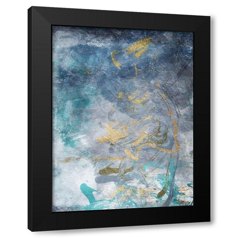 Find Yourself Black Modern Wood Framed Art Print by Villa, Mlli