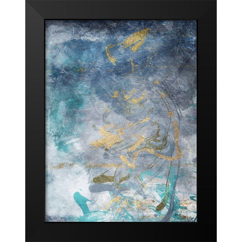 Find Yourself Black Modern Wood Framed Art Print by Villa, Mlli