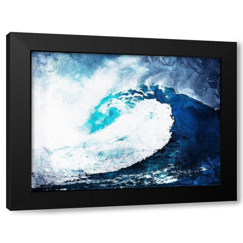 Look Close Black Modern Wood Framed Art Print by Villa, Mlli
