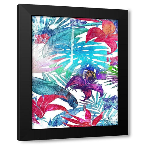Bushel Of Tropical Mate Black Modern Wood Framed Art Print by Villa, Mlli
