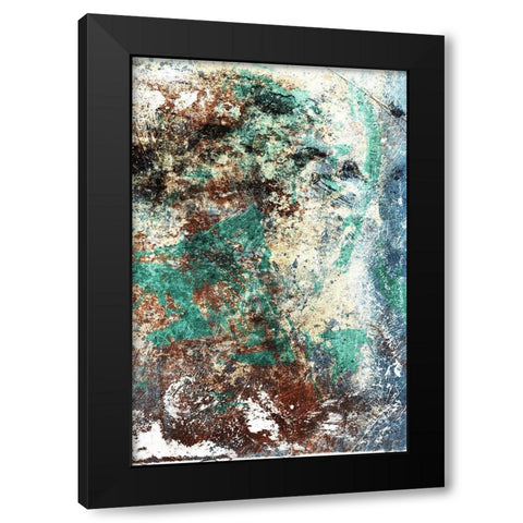 Rust Growth Mate Black Modern Wood Framed Art Print by Villa, Mlli