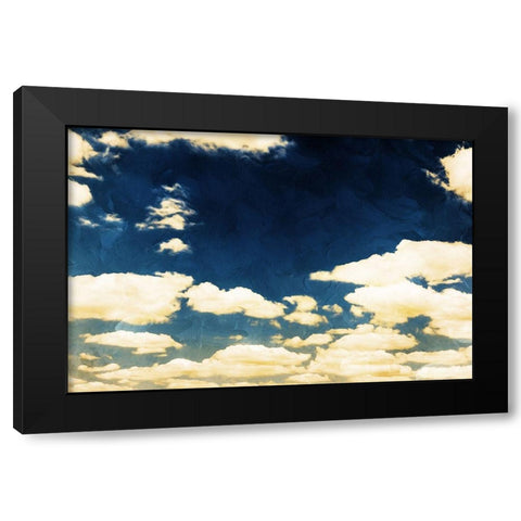 Rich Sky Black Modern Wood Framed Art Print with Double Matting by Villa, Mlli