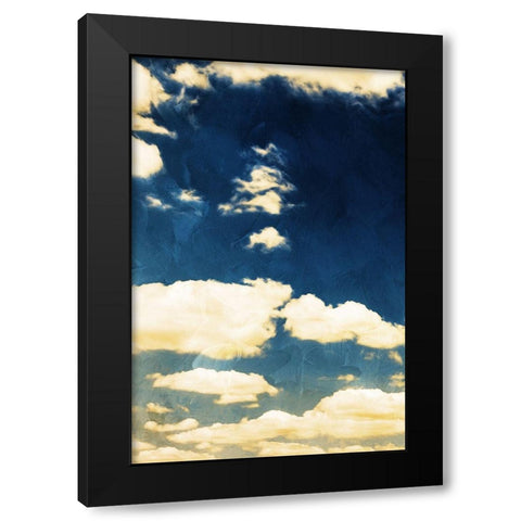 Rich Clouds Black Modern Wood Framed Art Print by Villa, Mlli