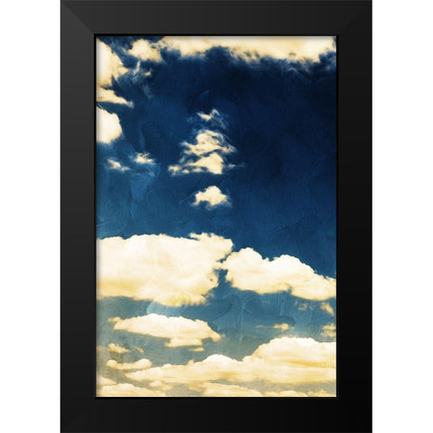 Rich Clouds Black Modern Wood Framed Art Print by Villa, Mlli