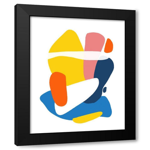 Curiousity Black Modern Wood Framed Art Print by Villa, Mlli