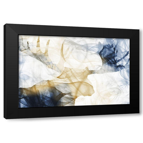 Moose Smoke Black Modern Wood Framed Art Print by Villa, Milli