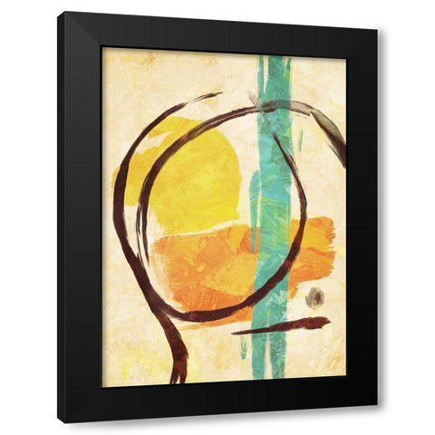 Holding Black Modern Wood Framed Art Print with Double Matting by Villa, Milli