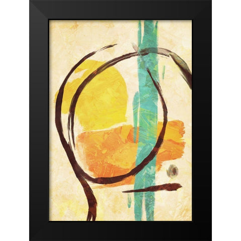 Holding Black Modern Wood Framed Art Print by Villa, Milli