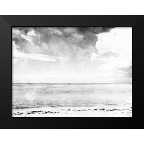 Sea Life Colorless Black Modern Wood Framed Art Print by Villa, Milli