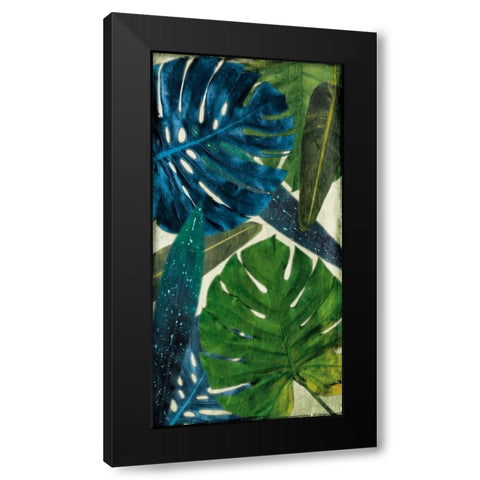 Floral Arrangement Black Modern Wood Framed Art Print by Villa, Milli