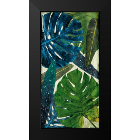 Floral Arrangement Black Modern Wood Framed Art Print by Villa, Milli