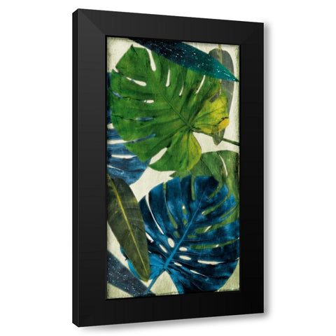 Floral Arrangement Too Black Modern Wood Framed Art Print with Double Matting by Villa, Milli