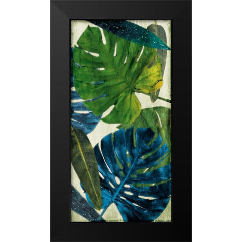 Floral Arrangement Too Black Modern Wood Framed Art Print by Villa, Milli