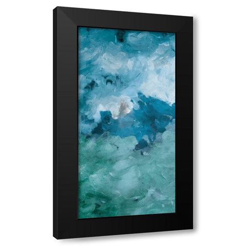 Cloudy Piece Again Two Black Modern Wood Framed Art Print by Villa, Mlli