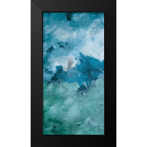 Cloudy Piece Again Two Black Modern Wood Framed Art Print by Villa, Mlli