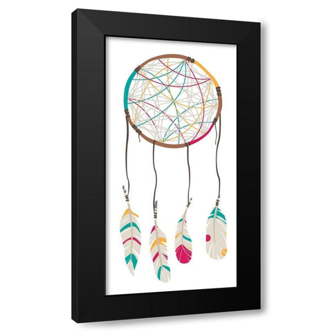 Dreams Black Modern Wood Framed Art Print with Double Matting by Villa, Mlli