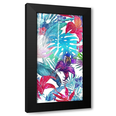 Bushel Of Tropical Mate Black Modern Wood Framed Art Print by Villa, Mlli