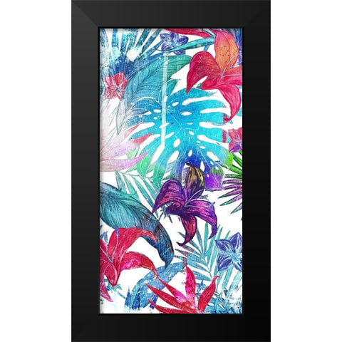 Bushel Of Tropical Mate Black Modern Wood Framed Art Print by Villa, Mlli