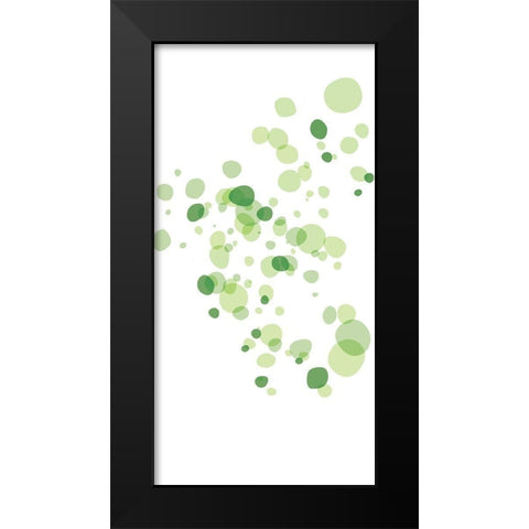 Turtle Spots Mate Black Modern Wood Framed Art Print by Villa, Mlli