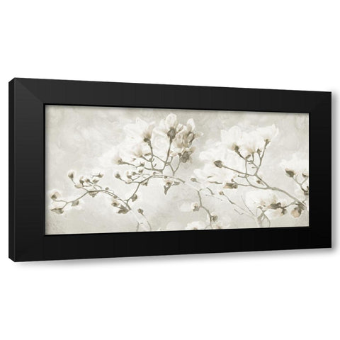 Bloom Through Cream Black Modern Wood Framed Art Print by Villa, Milli