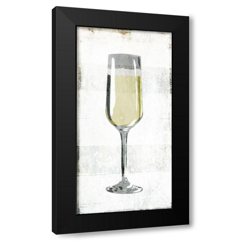 Champagne Black Modern Wood Framed Art Print with Double Matting by Villa, Milli