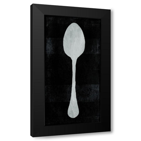 ReSpoon Black Modern Wood Framed Art Print by Villa, Milli