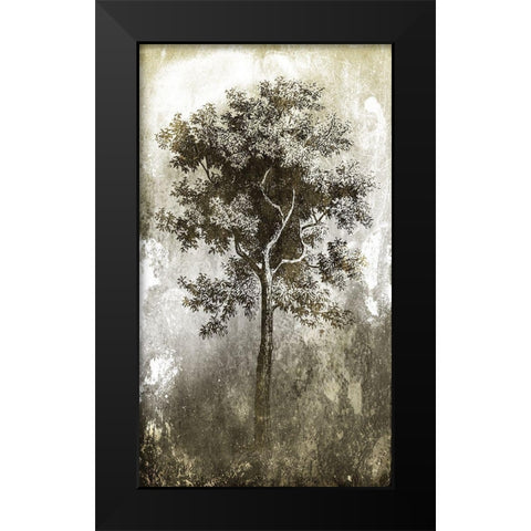 Tree In The Gloom Black Modern Wood Framed Art Print by Villa, Milli