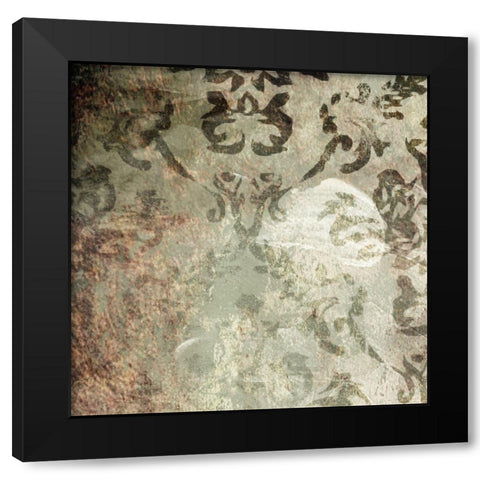 Mess One Black Modern Wood Framed Art Print by Villa, Mlli