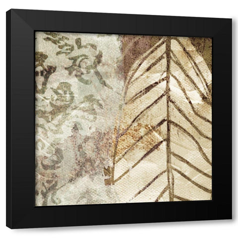 Mess Two Black Modern Wood Framed Art Print by Villa, Mlli