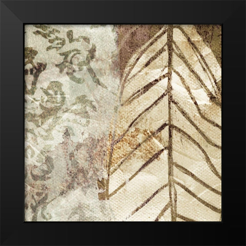 Mess Two Black Modern Wood Framed Art Print by Villa, Mlli