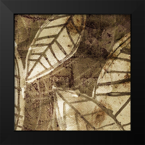 Mess Three Black Modern Wood Framed Art Print by Villa, Mlli