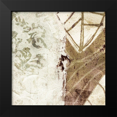 Mess Five Black Modern Wood Framed Art Print by Villa, Mlli