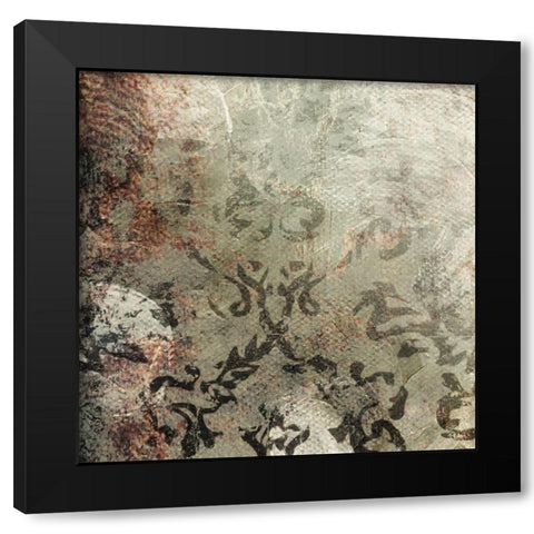 Mess Seven Black Modern Wood Framed Art Print with Double Matting by Villa, Mlli