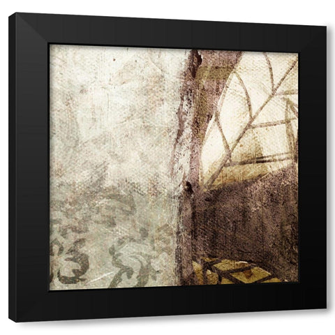 Mess Eight Black Modern Wood Framed Art Print by Villa, Mlli