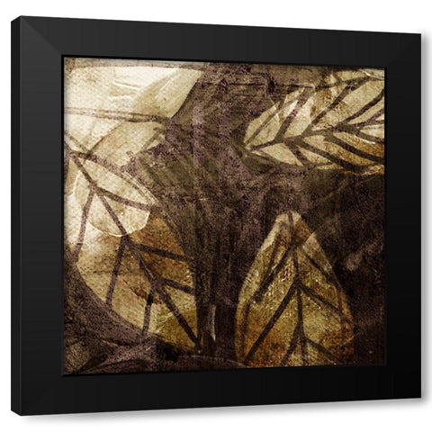 Mess Nine Black Modern Wood Framed Art Print with Double Matting by Villa, Mlli