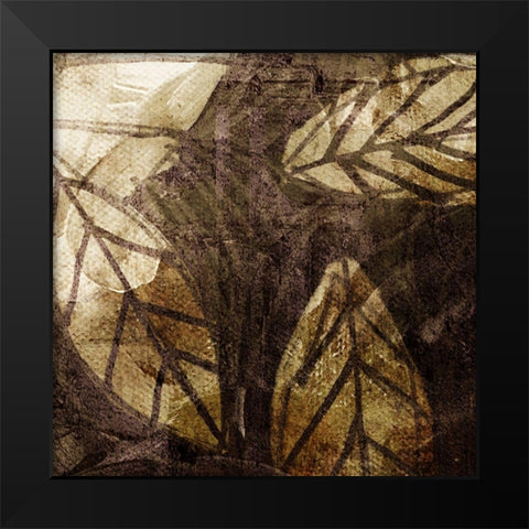 Mess Nine Black Modern Wood Framed Art Print by Villa, Mlli