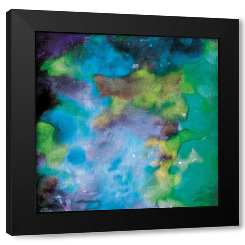Chemical Mist Mate Black Modern Wood Framed Art Print by Villa, Mlli