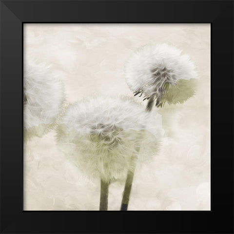 Make Another Wish Cream Black Modern Wood Framed Art Print by Villa, Mlli