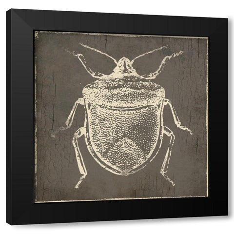 Bug Life Two Black Modern Wood Framed Art Print by Villa, Mlli